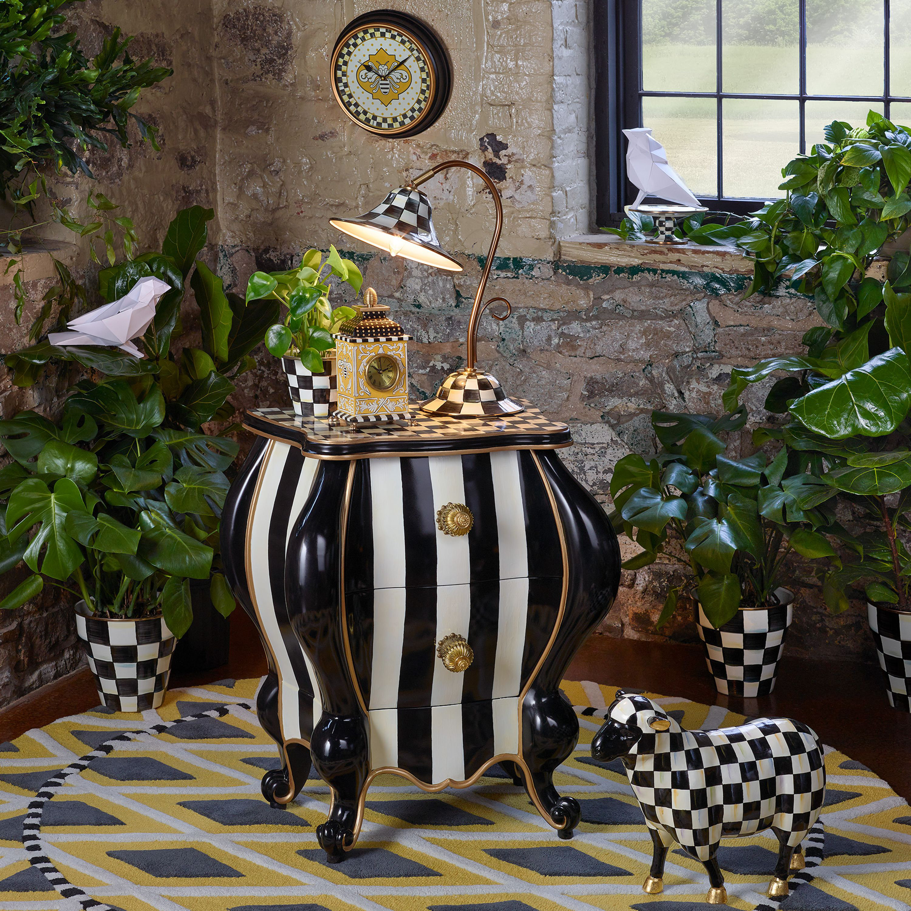 MacKenzie-Childs Bombastic Bombay Accent Chest | Wayfair MacKenzie-Childs Bombastic Bombay Accent Chest | Wayfair